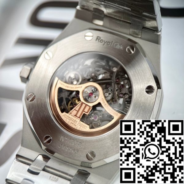 Audemars Piguet Royal Oak kaksoissäätöpyörä Openwork 15407ST OO 1220ST 01 EU Watch Store 8662 Audemars Piguet Royal Oak kaksoissäätöpyörä Openwork 15407ST.OO.1220ST.01