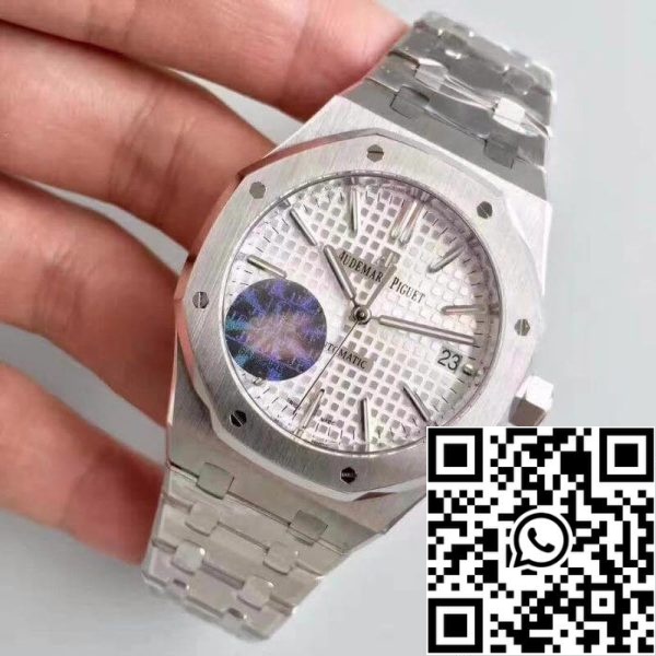 Audemars Piguet Royal Oak JF Factory Men Watches 1 1 Best Edition Swiss ETA3120 Silver Dial EU Watch Store 9082 Audemars Piguet Royal Oak JF Factory Men Watches 1:1 Best Edition Swiss ETA3120 Silver Dial