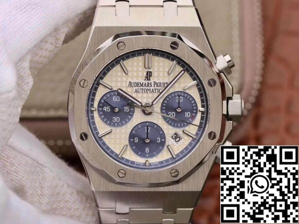 Audemars Piguet Royal Oak OM Factory Relógios de Homem 1 1 Melhor Edição Suíça ETA7750 Mostrador Branco EU Watch Store 4420 Audemars Piguet Royal Oak OM Factory Relógios de Homem 1:1 Melhor Edição Suíça ETA7750 Mostrador Branco