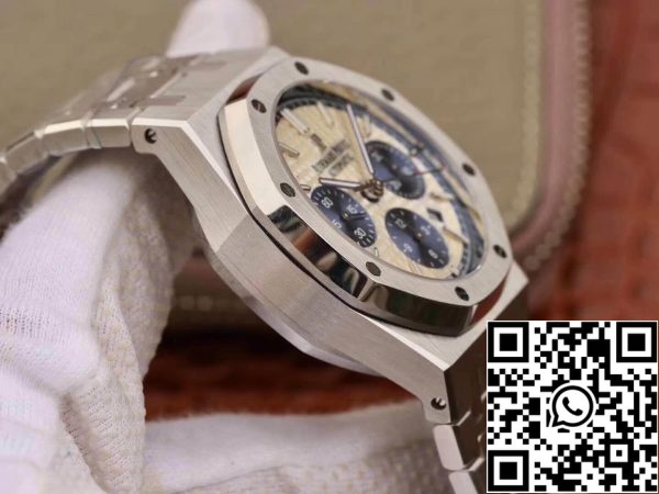 Audemars Piguet Royal Oak OM Factory Relógios de Homem 1 1 Melhor Edição Suíça ETA7750 Mostrador Branco EU Watch Store 6832 Audemars Piguet Royal Oak OM Factory Relógios de Homem 1:1 Melhor Edição Suíça ETA7750 Mostrador Branco