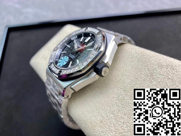 Audemars Piguet Royal Oak Offshore 15703 1 1 Най-доброто издание JF Фабрика Диамантен комплект Безел ЕС Магазин за часовници 3339 Audemars Piguet Royal Oak Offshore 15703 1:1 Най-доброто издание JF Фабрика Диамантен комплект Безел