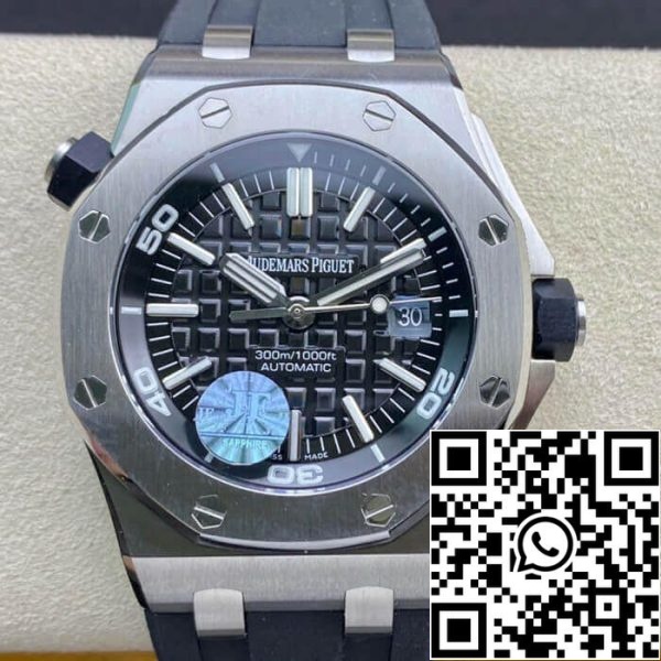 Audemars Piguet Royal Oak Offshore 15703 1 1 Най-доброто издание JF Factory V10 Black Dial EU Watch Store 2269 Audemars Piguet Royal Oak Offshore 15703 1:1 Най-доброто издание JF Factory V10 Black Dial