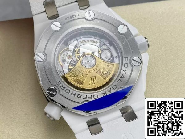 Audemars Piguet Royal Oak Offshore 15707CB OO A010CA 01 1 1 Best Edition APS Factory White Dial EU kellokauppa 4256 Audemars Piguet Royal Oak Offshore 15707CB.OO.A010CA.01 1:1 Best Edition APS Factory White Dial