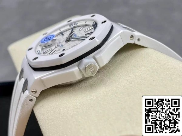 Audemars Piguet Royal Oak Offshore 15707CB OO A010CA 01 1 1 Best Edition APS Factory Fehér számlap EU Watch Store 8756 Audemars Piguet Royal Oak Offshore 15707CB.OO.A010CA.01 1:1 Best Edition APS Factory Fehér számlap