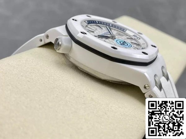 Audemars Piguet Royal Oak Offshore 15707CB OO A010CA 01 1 1 Best Edition APS Factory White Dial EU Watch Store 9006 Audemars Piguet Royal Oak Offshore 15707CB.OO.A010CA.01 1:1 Best Edition APS Factory White Dial