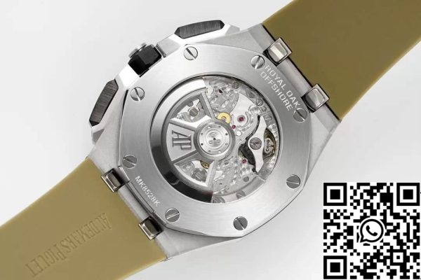 Audemars Piguet Royal Oak Offshore 15710ST OO A052CA 01 1 1 Best Edition APS Factory Green Dial EU-Horlogewinkel 8456 Audemars Piguet Royal Oak Offshore 15710ST.OO.A052CA.01 1:1 Best Edition APS Factory Green Dial