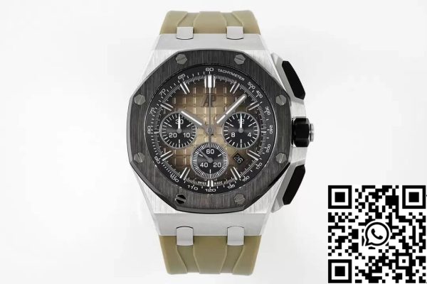 Audemars Piguet Royal Oak Offshore 15710ST OO A052CA 01 1 1 Migliore Edizione APS Fabbrica Quadrante Verde EU Watch Store 8735 Audemars Piguet Royal Oak Offshore 15710ST.OO.A052CA.01 1:1 Migliore Edizione APS Fabbrica Quadrante Verde