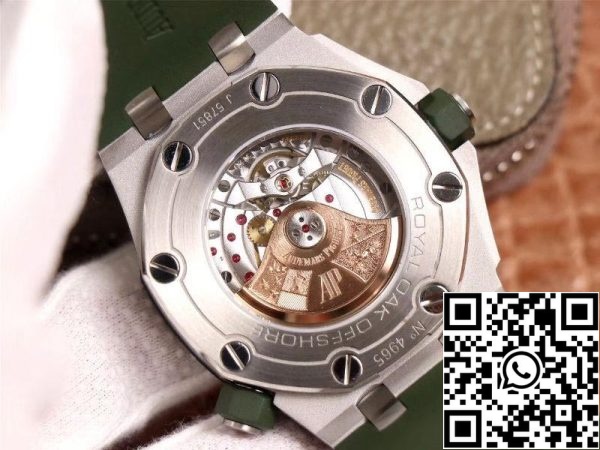 Audemars Piguet Royal Oak Offshore 15710ST OO A052CA 01 1 1 Najboljša izdaja JF Factory Green Dial Swiss Cal 3120 EU Watch Store 8700 Audemars Piguet Royal Oak Offshore 15710ST.OO.A052CA.01 1:1 Najboljša izdaja JF Factory Green Dial Swiss Cal.3120