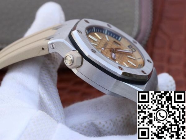 Audemars Piguet Royal Oak Offshore 15710ST OO A085CA 01 1 1 Best Edition JF Factory Beige Dial EU Watch Store 821 Audemars Piguet Royal Oak Offshore 15710ST.OO.A085CA.01 1:1 Best Edition JF Factory Beige Dial