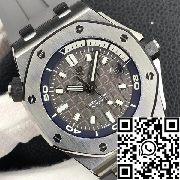 Audemars Piguet Royal Oak Offshore 15720ST OO A009CA 01 1 1 Best Edition BF Factory Harmaa Soittaa EU kellokauppa 7032 Audemars Piguet Royal Oak Offshore 15720ST.OO.A009CA.01 1:1 Best Edition BF Factory Harmaa Soittaa