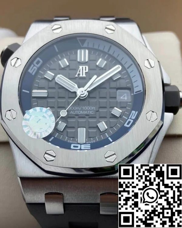 Audemars Piguet Royal Oak Offshore 15720ST OO A009CA 01 1 1 Best Edition ZF Factory Gray Dial EU-Horlogewinkel 9651 Audemars Piguet Royal Oak Offshore 15720ST.OO.A009CA.01 1:1 Best Edition ZF Factory Gray Dial