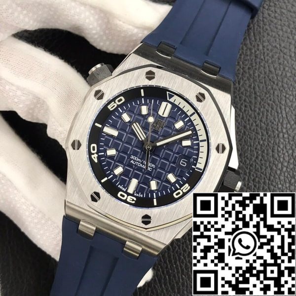 Audemars Piguet Royal Oak Offshore 15720ST OO A027CA 01 1 1 Best Edition BF Factory Blue Dial EU Watch Store 3332 Audemars Piguet Royal Oak Offshore 15720ST.OO.A027CA.01 1:1 Best Edition BF Factory Blue Dial