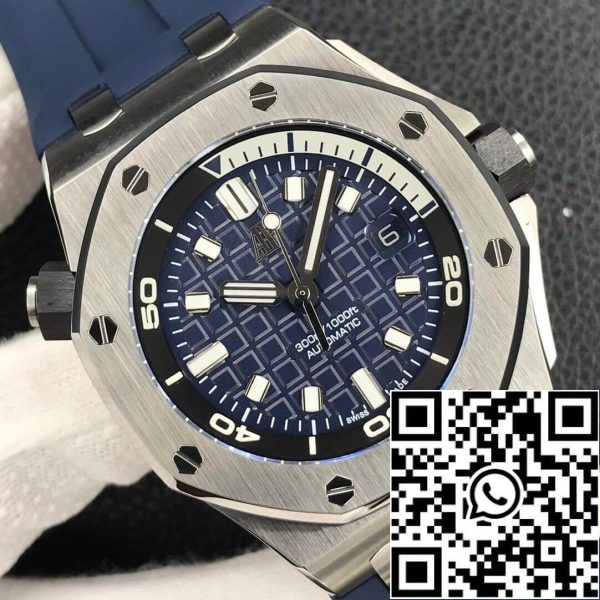 Audemars Piguet Royal Oak Offshore 15720ST OO A027CA 01 1 1 Mejor Edición BF Factory Esfera Azul EU Watch Store 6211 Audemars Piguet Royal Oak Offshore 15720ST.OO.A027CA.01 1:1 Mejor Edición BF Factory Esfera Azul