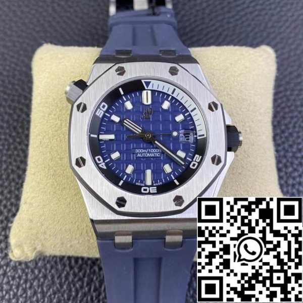 Audemars Piguet Royal Oak Offshore 15720ST OO A027CA 01 1 1 Mejor Edición ZF Factory Esfera Azul EU Watch Store 1302 Audemars Piguet Royal Oak Offshore 15720ST.OO.A027CA.01 1:1 Mejor Edición ZF Factory Esfera Azul