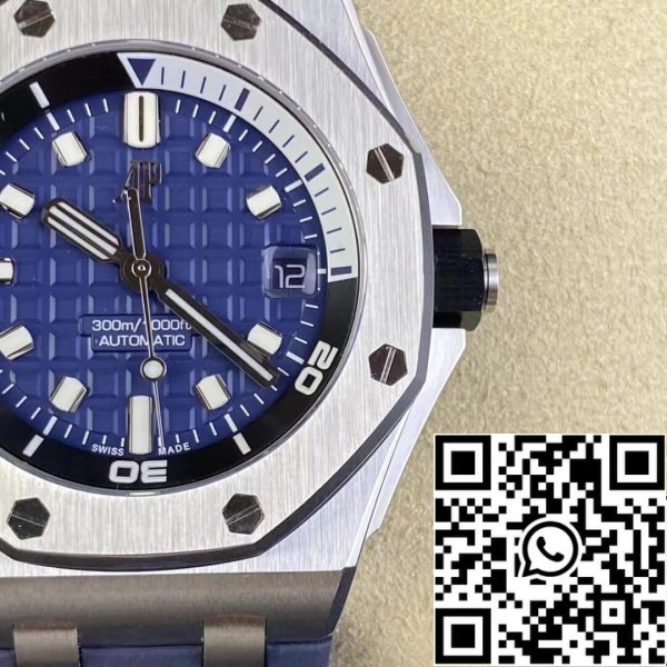 Audemars Piguet Royal Oak Offshore 15720ST OO A027CA 01 1 1 Best Edition ZF Factory Blue Dial EU Watch Store 3881 Audemars Piguet Royal Oak Offshore 15720ST.OO.A027CA.01 1:1 Best Edition ZF Factory Blue Dial