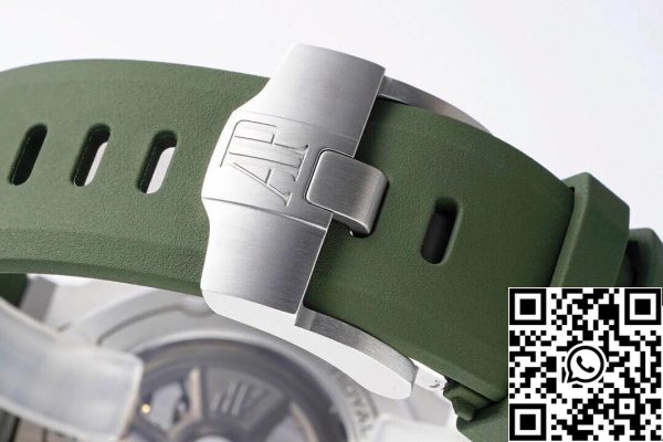 Audemars Piguet Royal Oak Offshore 15720ST OO A052CA 01 1 1 Mejor Edición ZF Factory Esfera Verde EU Watch Store 38 Audemars Piguet Royal Oak Offshore 15720ST.OO.A052CA.01 1:1 Mejor Edición ZF Factory Esfera Verde