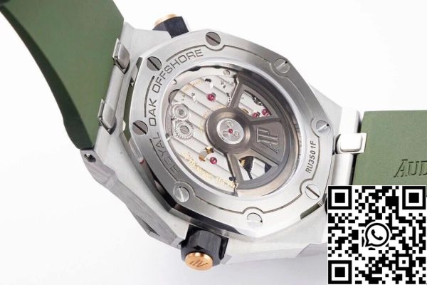 Audemars Piguet Royal Oak Offshore 15720ST OO A052CA 01 1 1 Best Edition ZF Factory zöld számlap EU Watch Store 4099 Audemars Piguet Royal Oak Offshore 15720ST.OO.A052CA.01 1:1 Best Edition ZF Factory zöld számlap EU Watch Store 4099 Audemars Piguet Royal Oak Offshore 15720ST.OO.A052CA.01 1:1 Best Edition ZF Factory zöld számlap