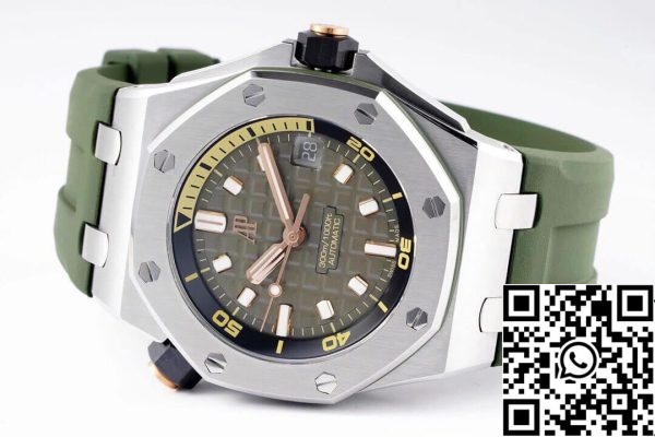 Audemars Piguet Royal Oak Offshore 15720ST OO A052CA 01 1 1 Mejor Edición ZF Factory Esfera Verde EU Watch Store 8285 Audemars Piguet Royal Oak Offshore 15720ST.OO.A052CA.01 1:1 Mejor Edición ZF Factory Esfera Verde