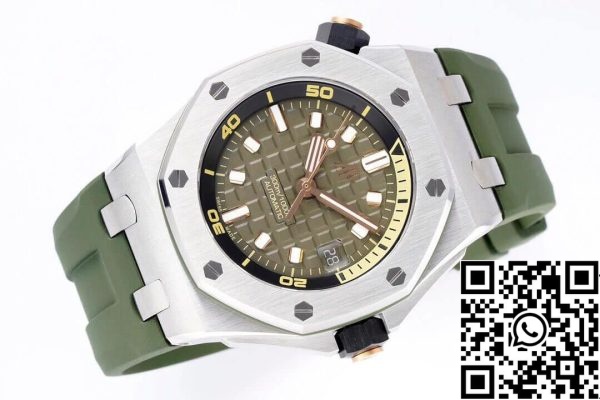 Audemars Piguet Royal Oak Offshore 15720ST OO A052CA 01 1 1 Mejor Edición ZF Factory Esfera Verde EU Watch Store 943 Audemars Piguet Royal Oak Offshore 15720ST.OO.A052CA.01 1:1 Mejor Edición ZF Factory Esfera Verde