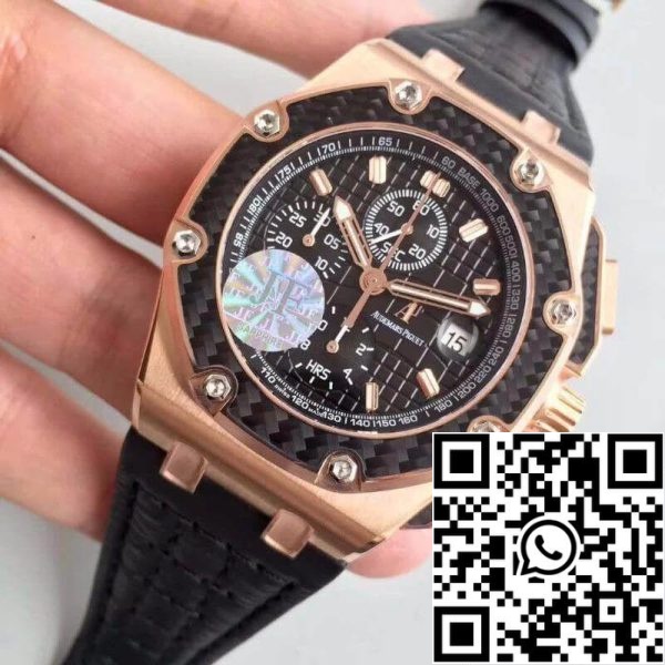 Audemars Piguet Royal Oak Offshore 26030RO 00 D001IN 01 JF Factory 1 1 Best Edition Swiss ETA2226 EU Watch Store 4486 Audemars Piguet Royal Oak Offshore 26030RO.00.D001IN.01 JF Factory 1:1 Best Edition Swiss ETA2226