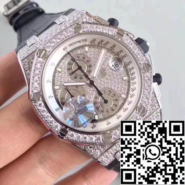 Audemars Piguet Royal Oak Offshore 26067BC ZZ D002CR 01 JF Factory 1 1 Mejor Edición Suiza ETA7750 EU Watch Store 3008 Audemars Piguet Royal Oak Offshore 26067BC.ZZ.D002CR.01 JF Factory 1 1 Mejor Edición Suiza ETA7750