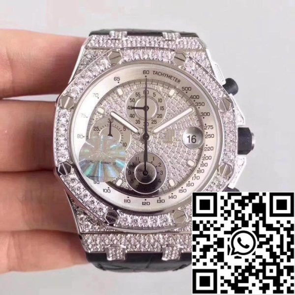 Audemars Piguet Royal Oak Offshore 26067BC ZZ D002CR 01 JF Factory 1 1 Mejor Edición Suiza ETA7750 EU Watch Store 4127 Audemars Piguet Royal Oak Offshore 26067BC.ZZ.D002CR.01 JF Factory 1 1 Mejor Edición Suiza ETA7750