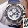 Audemars Piguet Royal Oak Offshore 26078PO OO D018CR 01 1 1 Best Edition JF Factory Blue Dial Sveitsin ETA3126 EU kellokauppa 2157 Audemars Piguet Royal Oak Offshore 26078PO.OO.D018CR.01 1:1 Best Edition JF Factory Blue Dial Sveitsin ETA3126