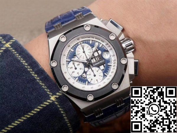 Audemars Piguet Royal Oak Offshore 26078PO.OO.D018CR.01 1 1 1 Melhor Edição JF Factory Blue Dial Swiss ETA3126 EU Watch Store 5577 Audemars Piguet Royal Oak Offshore 26078PO.OO.D018CR.01 1:1 Melhor Edição JF Factory Blue Dial Swiss ETA3126