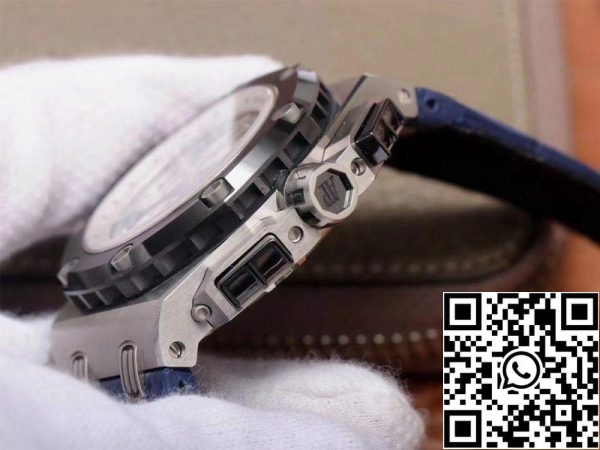 Audemars Piguet Royal Oak Offshore 26078PO OO D018CR 01 1 1 Най-добро издание JF Factory Blue Dial Swiss ETA3126 EU Магазин за часовници 6498 Audemars Piguet Royal Oak Offshore 26078PO.OO.D018CR.01 1:1 Най-добро издание JF Factory Blue Dial Swiss ETA3126