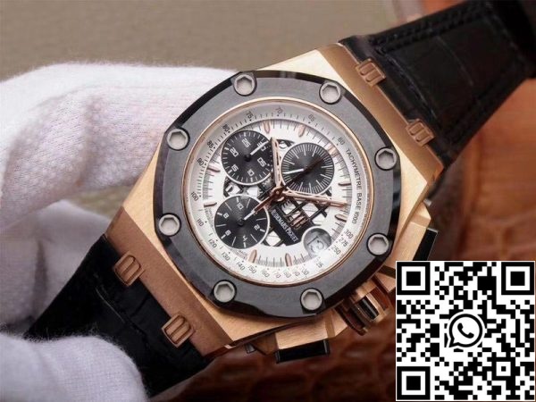 Audemars Piguet Royal Oak Offshore 26078RO OO D002CR 01 1 1 Najboljša izdaja JF Factory Rose Gold Swiss ETA3126 EU Watch Store 3262 Audemars Piguet Royal Oak Offshore 26078RO.OO.D002CR.01 1:1 Najboljša izdaja JF Factory Rose Gold Swiss ETA3126