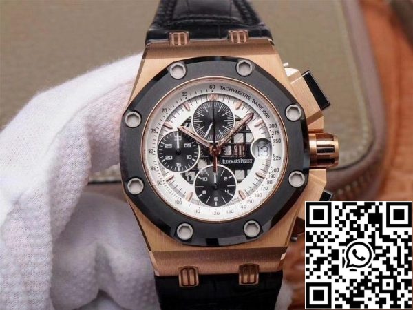 Audemars Piguet Royal Oak Offshore 26078RO OO D002CR 01 1 1 Mejor Edición JF Factory Oro Rosa Suizo ETA3126 EU Watch Store 5371 Audemars Piguet Royal Oak Offshore 26078RO.OO.D002CR.01 1:1 Mejor Edición JF Factory Oro Rosa Suizo ETA3126