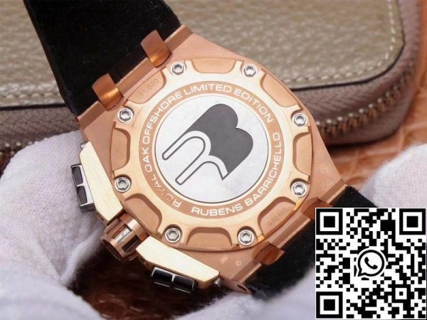 Audemars Piguet Royal Oak Offshore 26078RO OO D002CR 01 1 1 Najboljša izdaja JF Factory Rose Gold Swiss ETA3126 EU Watch Store 7060 Audemars Piguet Royal Oak Offshore 26078RO.OO.D002CR.01 1:1 Najboljša izdaja JF Factory Rose Gold Swiss ETA3126