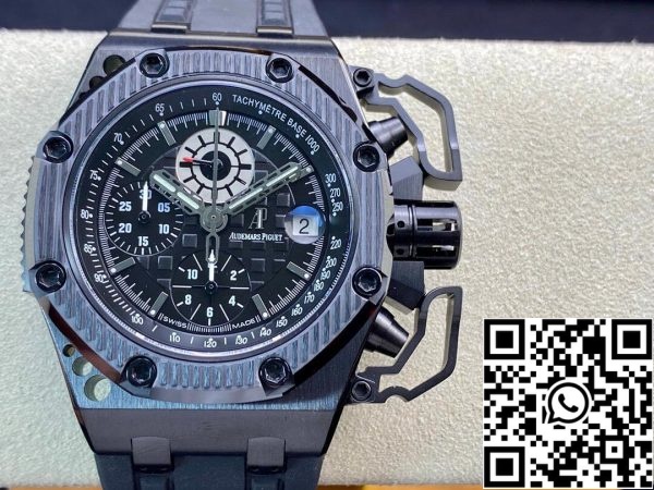 Audemars Piguet Royal Oak Offshore 26165IO OO A002CA 01 Noob Factory 1 1 Best Edition Sveitsin ETA7750 EU Watch Store 4737 Audemars Piguet Royal Oak Offshore 26165IO.OO.A002CA.01 Noob Factory 1:1 Best Edition Sveitsin ETA7750