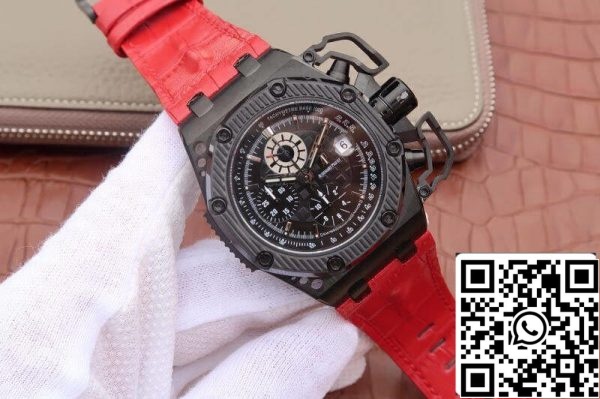 Audemars Piguet Royal Oak Offshore 26165IO OO A002CA 02 Noob Factory 1 1 1 Best Edition Swiss ETA7750 Black Dial EU Watch Store 7651 Audemars Piguet Royal Oak Offshore 26165IO.OO.A002CA.02 Noob Factory 1:1 Best Edition Swiss ETA7750 Black Dial