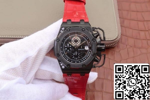 Audemars Piguet Royal Oak Offshore 26165IO OO A002CA 02 Noob Factory 1 1 1 أفضل إصدار سويسري ETA7750 Black Dial EU Watch Store 7942 Audemars Piguet Royal Oak Offshore 26165IO.OO.A002CA.02 Noob Factory 1:1 أفضل إصدار سويس ETA7750 Black Dial