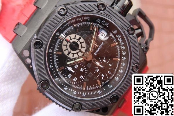 Audemars Piguet Royal Oak Offshore 26165IO OO A002CA 02 Noob Factory 1 1 Best Edition Swiss ETA7750 Black Dial EU Watch Store 8485 Audemars Piguet Royal Oak Offshore 26165IO.OO.A002CA.02 Noob Factory 1:1 Best Edition Swiss ETA7750 Black Dial