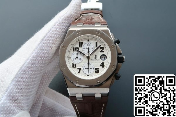 Audemars Piguet Royal Oak Offshore 26170ST OO D091CR 01 1 1 Najboljša izdaja JF Factory White Dial EU Watch Store 2519 Audemars Piguet Royal Oak Offshore 26170ST.OO.D091CR.01 1:1 Best Edition JF Factory White Dial