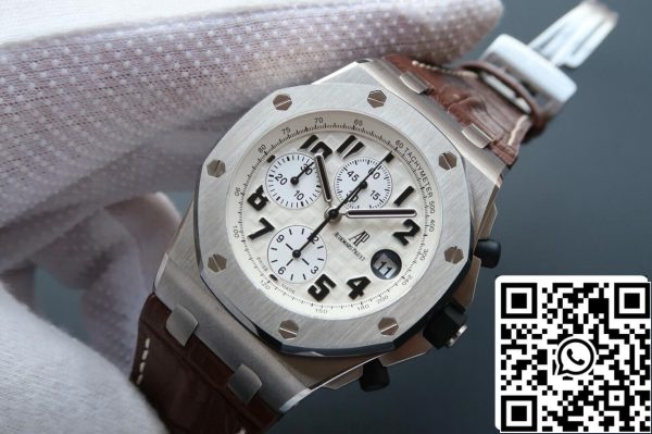 Audemars Piguet Royal Oak Offshore 26170ST OO D091CR 01 1 1 Mejor Edición JF Factory Esfera Blanca EU Watch Store 3983 Audemars Piguet Royal Oak Offshore 26170ST.OO.D091CR.01 1:1 Mejor Edición JF Factory Esfera Blanca