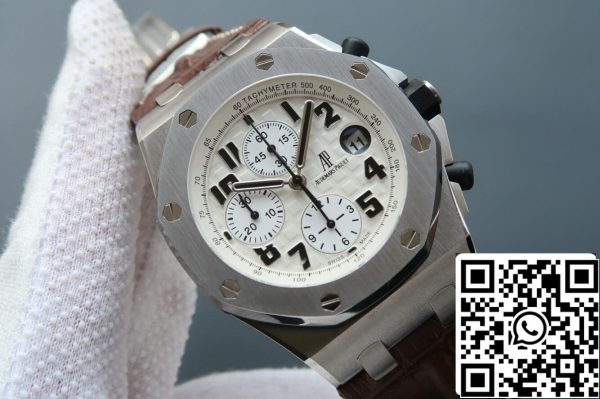 Audemars Piguet Royal Oak Offshore 26170ST OO D091CR 01 1:1 Best Edition JF Factory White Dial EU Watch Store 8974 Audemars Piguet Royal Oak Offshore 26170ST.OO.D091CR.01 1:1 Best Edition JF Factory White Dial