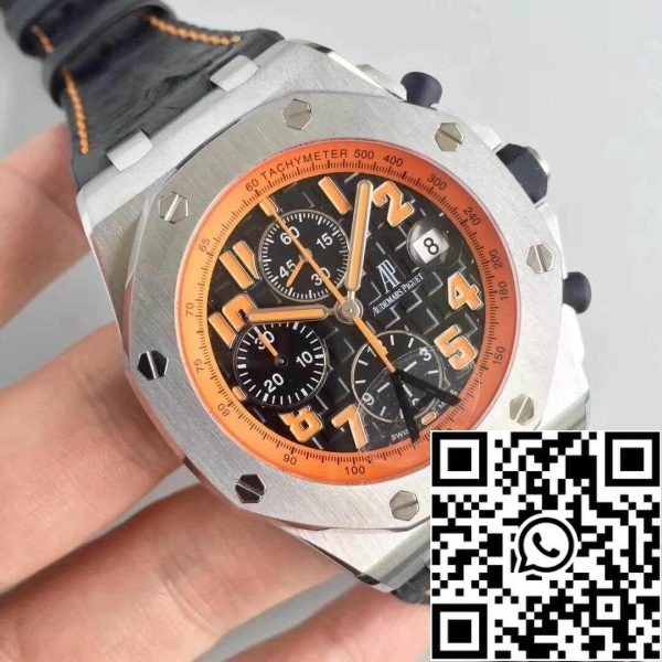 Audemars Piguet Royal Oak Offshore 26170ST OO D101CR 01 JF Factory 1 1 Best Edition svájci ETA7750 EU Watch Store 6916 Audemars Piguet Royal Oak Offshore 26170ST.OO.D101CR.01 JF Factory 1:1 Best Edition svájci ETA7750