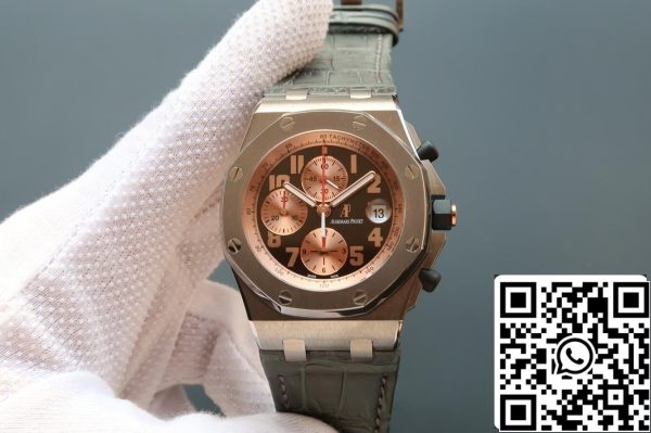 Audemars Piguet Royal Oak Offshore 26179IR OO A005CR 01 1 1 Best Edition JF Factory V2 Titanium EU Watch Store 8182 Audemars Piguet Royal Oak Offshore 26179IR.OO.A005CR.01 1:1 Best Edition JF Factory V2 Titanium