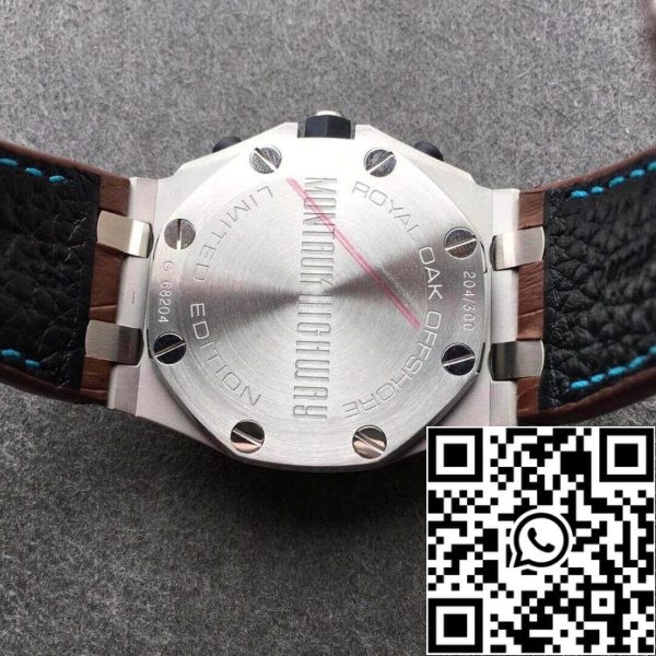 Audemars Piguet Royal Oak Offshore 26187ST OO D801CR 01 1 1 Mejor Edición JF Factory Esfera Blanca EU Watch Store 8709 Audemars Piguet Royal Oak Offshore 26187ST.OO.D801CR.01 1:1 Mejor Edición JF Factory Esfera Blanca