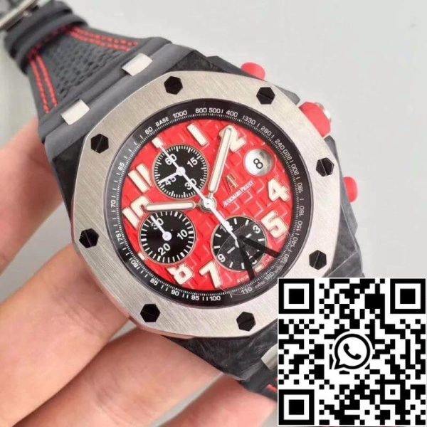 Audemars Piguet Royal Oak Offshore 26190OS OO D003CU 01 JF Factory 1 1 Best Edition švicarski ETA7750 EU Watch Store 7837 Audemars Piguet Royal Oak Offshore 26190OS.OO.D003CU.01 JF Factory 1:1 Best Edition švicarski ETA7750