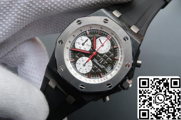 Audemars Piguet Royal Oak Offshore 26202AU OO D002CA 01 1 1 Best Edition JF Factory tummanharmaa kellotaulu EU Watch Store 5388 Audemars Piguet Royal Oak Offshore 26202AU.OO.D002CA.01 1:1 Best Edition JF Factory tummanharmaa kellotaulu