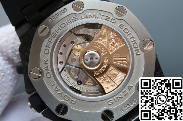 Audemars Piguet Royal Oak Offshore 26205AU OO D002CR 01 1 1 Best Edition JF Factory Carbon Fiber EU Watch Store 4988 Audemars Piguet Royal Oak Offshore 26205AU.OO.D002CR.01 1:1 Best Edition JF Factory Carbon Fiber