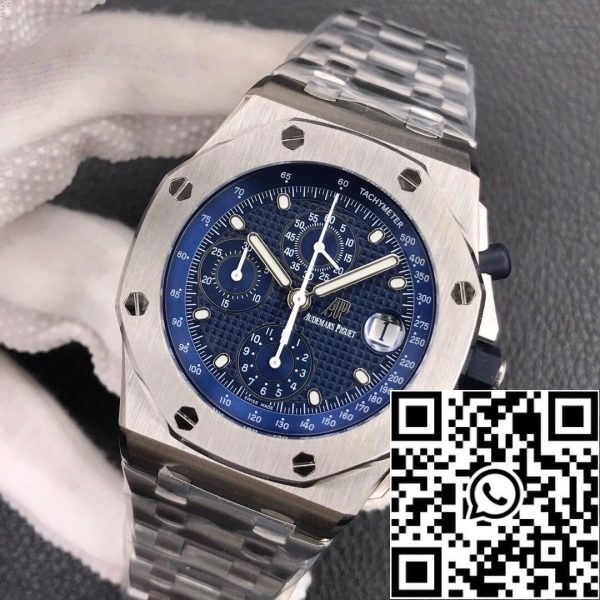 Audemars Piguet Royal Oak Offshore 26237ST 1 1 Best Edition JF Factory Blue Dial EU Watch Store 1665 Audemars Piguet Royal Oak Offshore 26237ST 1:1 Best Edition JF Factory Blue Dial