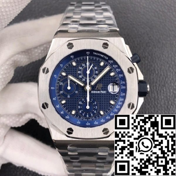 ساعة أوديمار بيغه رويال أوفشور 26237ST 26237ST 1:1 أفضل إصدار JF Factory Blue Dial EU Watch Store 5353 ساعة أوديمار بيغه رويال أوفشور 26237ST 1:1 أفضل إصدار JF Factory Blue Dial