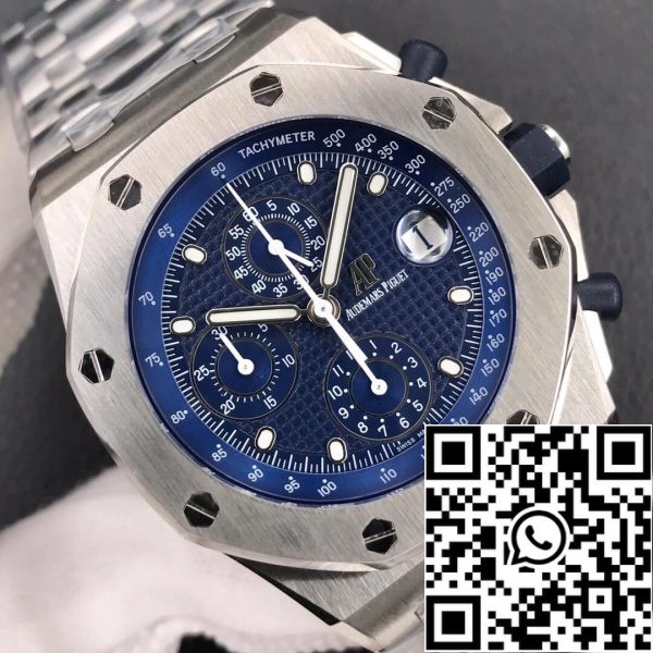 Audemars Piguet Royal Oak Offshore 26237ST 1 1 Best Edition JF Factory Blue Dial EU Watch Store 9599 Audemars Piguet Royal Oak Offshore 26237ST 1:1 Best Edition JF Factory Blue Dial