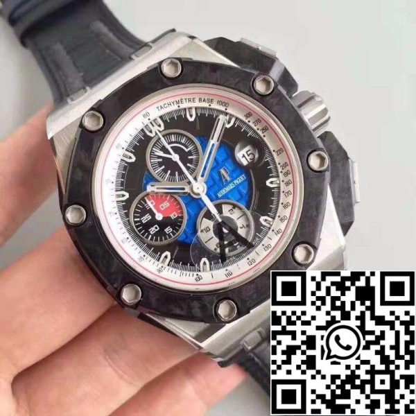 Audemars Piguet Royal Oak Offshore 26290PO OO A001VE 01 JF Завод 1 1 Лучшее издание швейцарский ETA3126 синий циферблат ЕС магазин часов 1313 Audemars Piguet Royal Oak Offshore 26290PO.OO.A001VE.01 JF Завод 1:1 Лучшее издание швейцарский ETA3126 синий циферблат