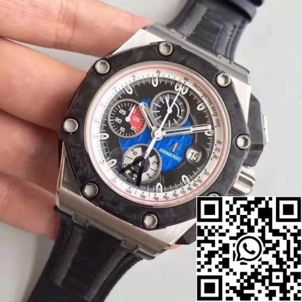 Audemars Piguet Royal Oak Offshore 26290PO OO A001VE 01 JF Factory 1 1 Best Edition Sveitsin ETA3126 Blue Dial EU Watch Store 9605 Audemars Piguet Royal Oak Offshore 26290PO.OO.A001VE.01 JF Factory 1:1 Best Edition Sveitsin ETA3126 Blue Dial